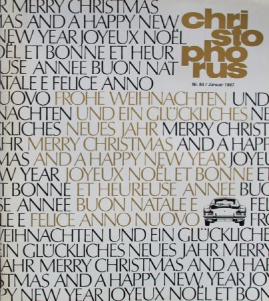 "Christophorus" Porsche-Magazine 1967 (8089)